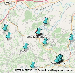 Mappa Via Perrone, 14049 Nizza Monferrato AT, Italia (9.332)