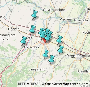 Mappa Strada Bassa dei Folli, 43123 Parma PR, Italia (9.16917)