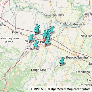 Mappa Strada Bassa dei Folli, 43123 Parma PR, Italia (9.82)