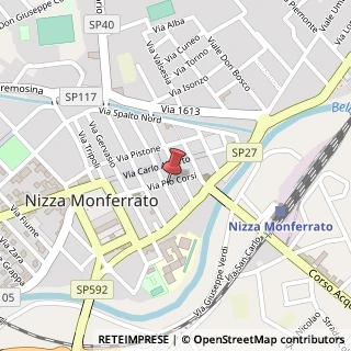 Mappa Via pio corsi 47, 14049 Nizza Monferrato, Asti (Piemonte)