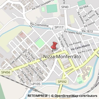 Mappa Viale Partigiani, 17, 14049 Nizza Monferrato, Asti (Piemonte)
