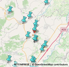 Mappa Via Roma, 12050 Castellinaldo d'Alba CN, Italia (5.7575)