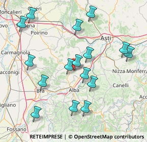 Mappa Via Roma, 12050 Castellinaldo d'Alba CN, Italia (16.805)