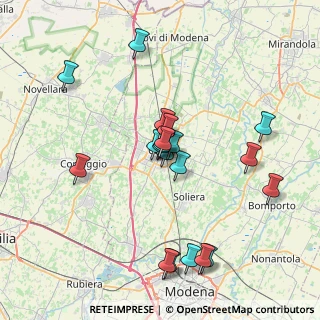 Mappa Via Tiziano Vecellio, 41012 Carpi MO, Italia (7.127)