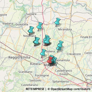 Mappa Via Tiziano Vecellio, 41012 Carpi MO, Italia (10.365)