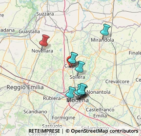 Mappa Via Tiziano Vecellio, 41012 Carpi MO, Italia (11.64273)