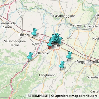 Mappa Via Bartolomeo da Parma, 43125 Parma PR, Italia (8.12)
