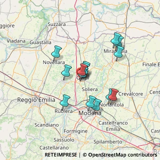 Mappa Via Cattani Nord, 41012 Carpi MO, Italia (11.51)