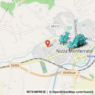 Mappa Via Antonio Gramsci, 14049 Nizza Monferrato AT, Italia (0.625)