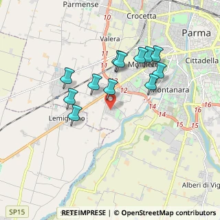Mappa Via Alessandro Minuziano, 43125 Parma PR, Italia (1.64083)