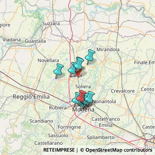 Mappa Piazzale Don Francesco Venturelli, 41012 Carpi MO, Italia (9.83091)