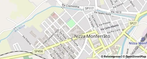 Mappa Nizza Monferrato
