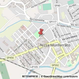 Mappa Piazza G. Marconi, 6, 14049 Nizza Monferrato, Asti (Piemonte)