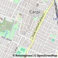 Карта Carpi
