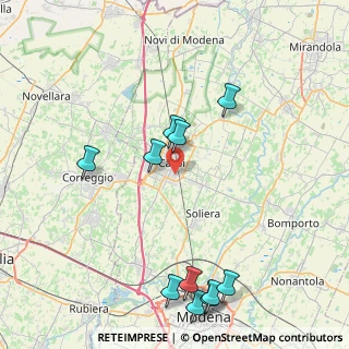 Mappa Via A. Malatesta, 41012 Carpi MO, Italia (9.75273)