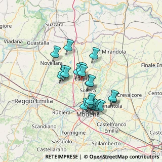 Mappa Via A. Malatesta, 41012 Carpi MO, Italia (10.5235)