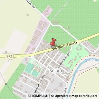 Mappa Via Panaria Bassa, 109, 41030 Bomporto, Modena (Emilia Romagna)