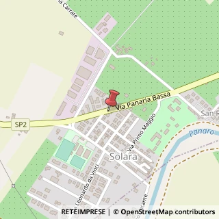 Mappa Via Panaria Bassa, 72, 41030 Bomporto, Modena (Emilia Romagna)