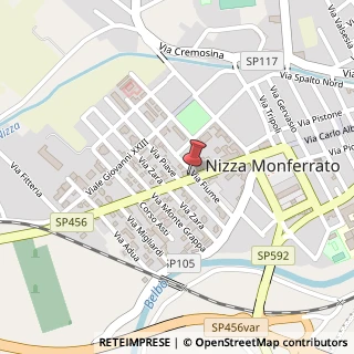 Mappa Corso Asti, 106, 14049 Nizza Monferrato, Asti (Piemonte)