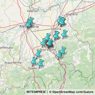 Mappa Strada Vecchia di Pozzolo, 15067 Novi Ligure AL, Italia (11.70053)