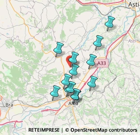 Mappa 12050 Castellinaldo d'Alba CN, Italia (6.13462)