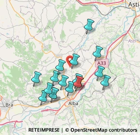 Mappa Via S. Salvario, 12050 Castellinaldo d'Alba CN, Italia (6.72647)