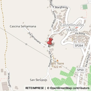 Mappa Via San Salvario, 1, 12050 Castellinaldo d'Alba, Cuneo (Piemonte)
