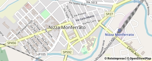 Mappa Nizza Monferrato