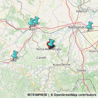 Mappa 14049 Nizza Monferrato AT, Italia (24.69333)
