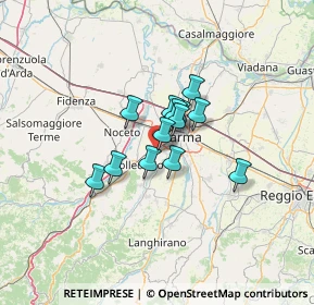 Mappa Collecchio, 43044 Lemignano PR, Italia (7.90923)