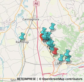 Mappa Via Moretta, 12048 Sommariva del Bosco CN, Italia (5.19714)