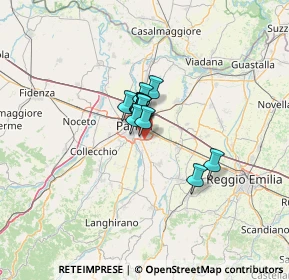Mappa S.da del Lazzaretto, 43123 Parma PR, Italia (6.23667)