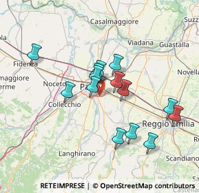Mappa S.da del Lazzaretto, 43123 Parma PR, Italia (12.56714)