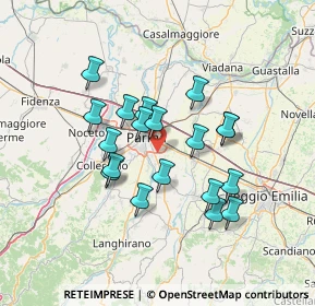 Mappa S.da del Lazzaretto, 43123 Parma PR, Italia (11.94053)