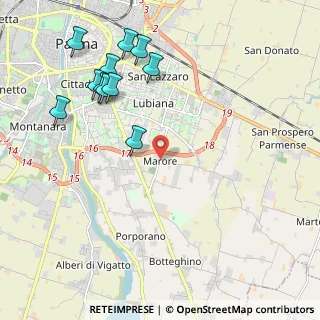Mappa S.da del Lazzaretto, 43123 Parma PR, Italia (2.40364)