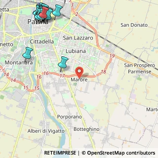 Mappa S.da del Lazzaretto, 43123 Parma PR, Italia (3.6295)