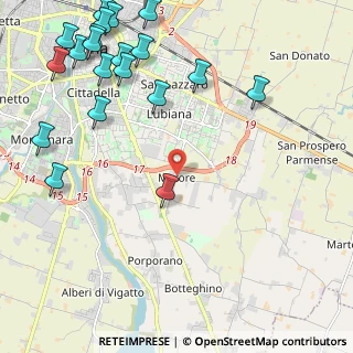 Mappa S.da del Lazzaretto, 43123 Parma PR, Italia (3.0625)
