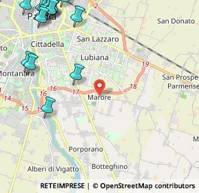 Mappa S.da del Lazzaretto, 43123 Parma PR, Italia (3.527)