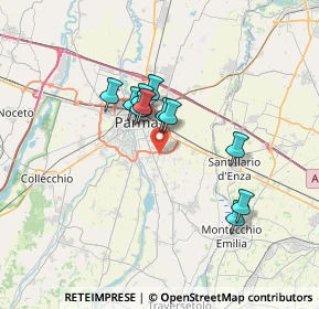 Mappa S.da del Lazzaretto, 43123 Parma PR, Italia (5.39455)