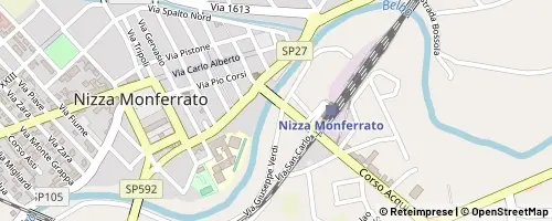 Mappa Nizza Monferrato