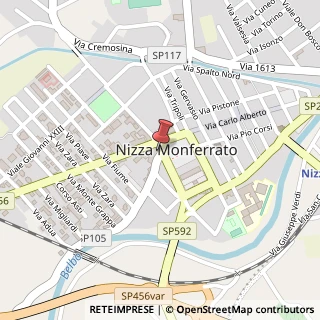 Mappa Piazza Giuseppe Garibaldi, 53, 14049 Nizza Monferrato, Asti (Piemonte)