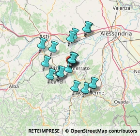 Mappa Piazza Giuseppe Garibaldi, 14049 Nizza Monferrato AT, Italia (9.34)