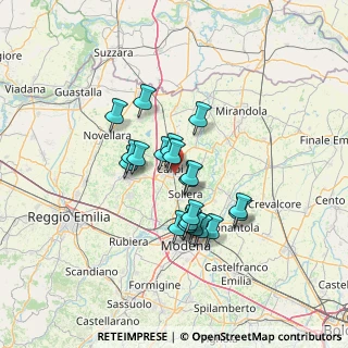 Mappa Via Adige, 41012 Carpi MO, Italia (10.6045)