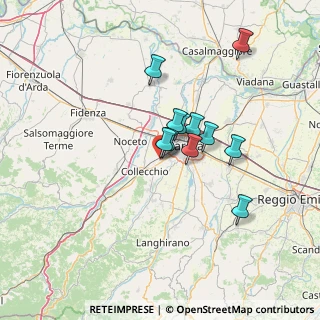 Mappa Via Maestri del Lavoro, 43044 Lemignano PR, Italia (10.31545)