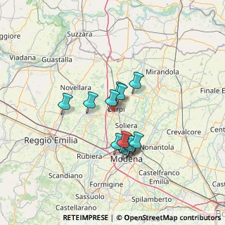 Mappa SS 413, 41012 Carpi MO, Italia (10.27083)