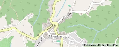 Mappa Mombaruzzo