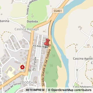 Mappa Via Aldo Moro, 2, 29022 Bobbio, Piacenza (Emilia Romagna)