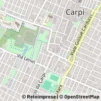 Kaart Carpi