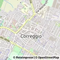Hartă Correggio