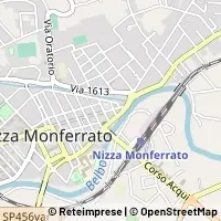 Mapa Nizza Monferrato